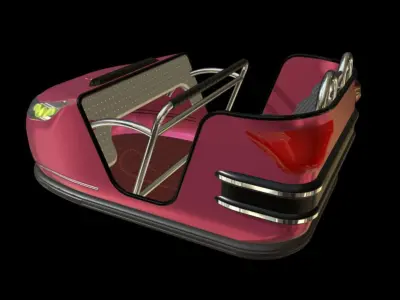 Funny car 3D model