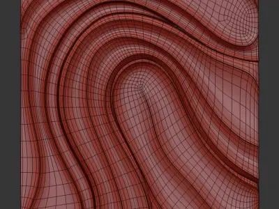 Wall Decoration Modern Wooden Wall Art 3D model