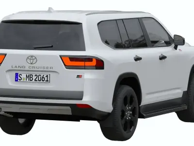 Toyota Land Cruiser 300 GR Sport 3D model