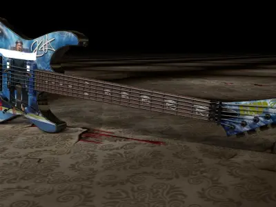 Kirk Hammet ESP Junio 3D model