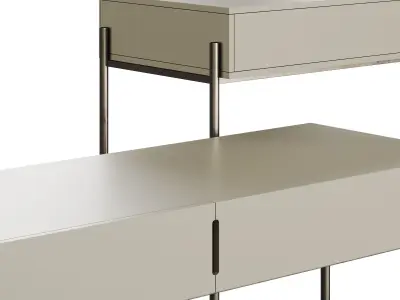 Mr Hide Flow Lacquer Console  3D model