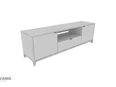 OM TV Stand CASE 094 3D model