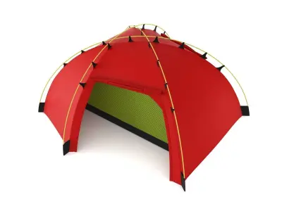 Camping and Hiking Tent 3D model