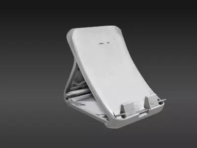 Luxury Minimalist Phone Stand 3D Model Print-Ready Low Poly  Low-poly 3D model