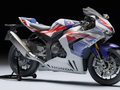 Honda CBR 1000RR-R Fireblade SP 2022 Low-poly 3D model