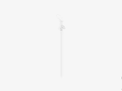 Shower - Hand - Luxury - Vibrant Low-poly 3D model