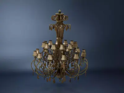 chandelier 3D model