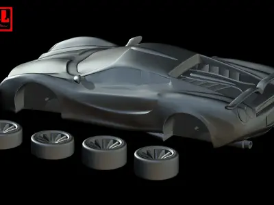 Mitsuoka Orochi Coupe 2006-2014 3D print model