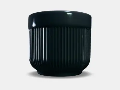 GRADVIS Plant pot 4 Low-poly 3D model