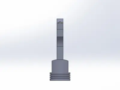 Piston and Connecting Rod Assembly 3D print model