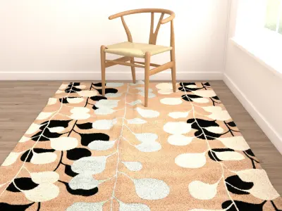 Rugs No 477 Low-poly 3D model