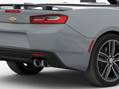 Chevrolet Camaro SS Convertible 2016 3D model