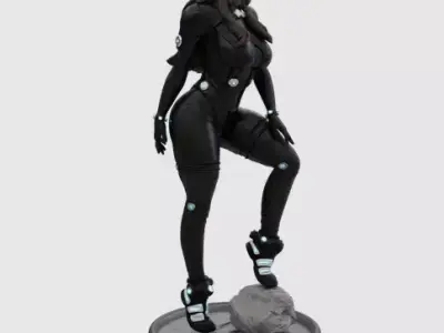 FREE Figure REIKA SHIMOHIRA 01 Free 3D print model