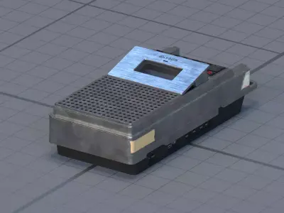 Tape recorder  Player 3D model