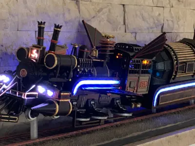 Back to the Future - Jules Verne Time Train 3D print model