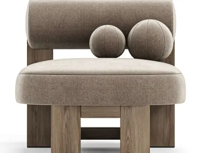 Malta Outdoor Chair By Highfashionhome 3D model