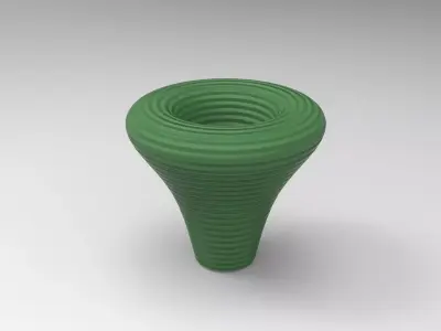 Kolq Vase Low-poly 3D model