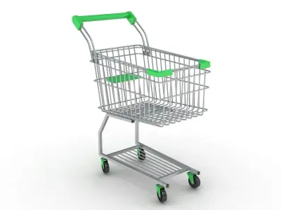 shopping car  3D model