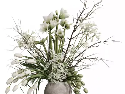 Flower In Vase Collection 11