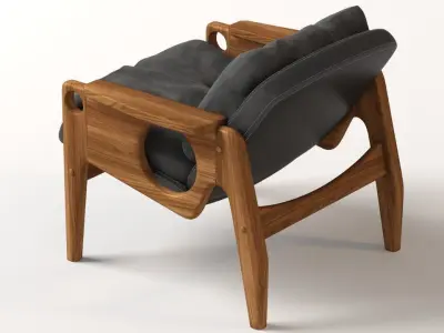 Poltrona Tete -Sergio Rodrigues 3D model