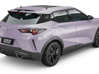 2024 GAC GS3 EMZOOM With Interior 3D model