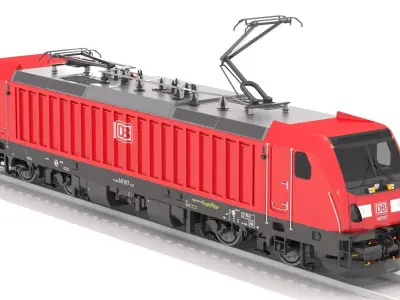 Bombardier TRAXX AC3 DB Locomotive 3D model