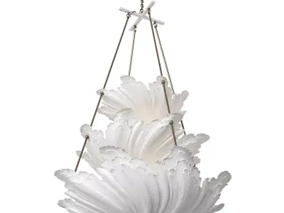WP Sullivan shell chandelier 3D model