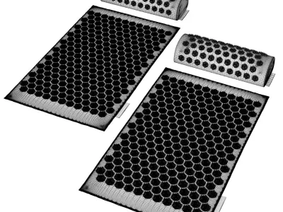 Acupuncture Mat 3D model