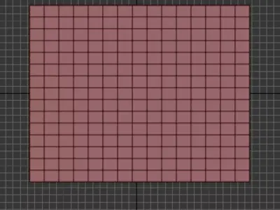 Hand-woven wool rug Valencia 3D model