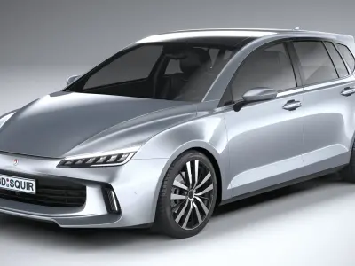 Generic Hatchback v1 2022 3D model