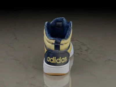 Adidas Hoops 3 Mid Clean Scan 3D model