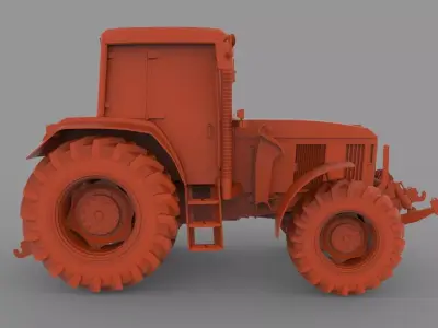 John Deere 6810 3D print model