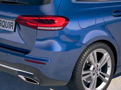 Mercedes Benz B-class 2019 3D model