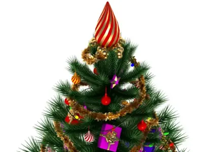 Christmas Tree 3D model 28