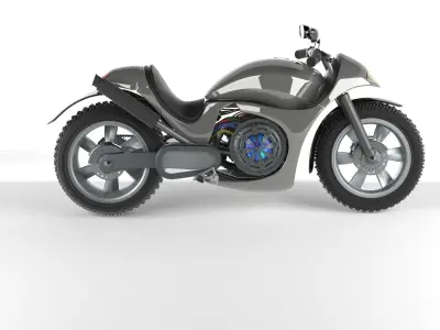 Motorcycle 3D model