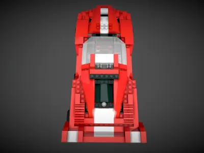Lego Ferrari FFX 3D model