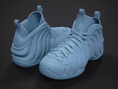 Nike Air Foamposite 1-3d printable 3D print model
