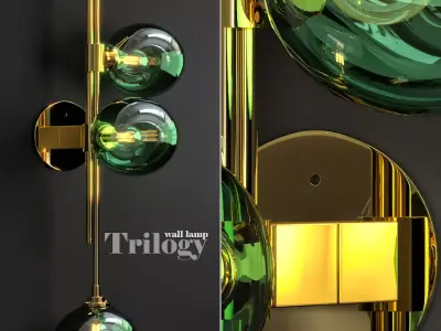 Articolo Trilogy Wall 3D model