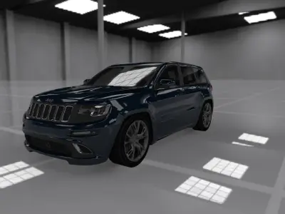 jeep grand cherokee Low-poly 3D model purchase