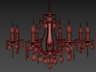 Chandelier Alberi E 1 1 8 601 N 3D model