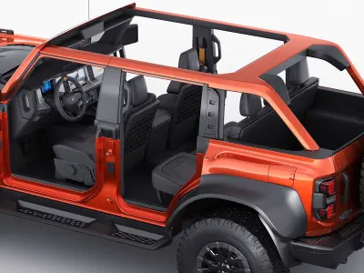 Bronco  2022 Raptor 3D model
