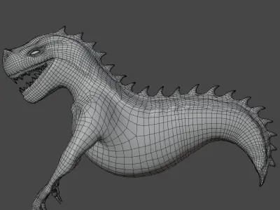 Golden Dragon 3D model