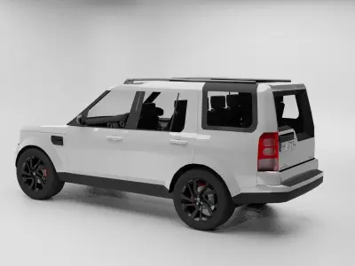 land rover discovery 4 3D model