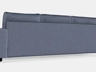 VIMLE 3-seat sofa 11 Low-poly 3D model