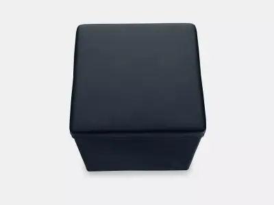 BOSNAS stool with storage Low-poly 3D model