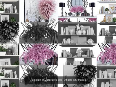 Collection of Decorative sets- 20 sets