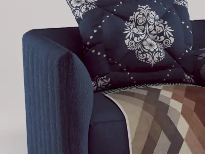 ashley sofa 3D model