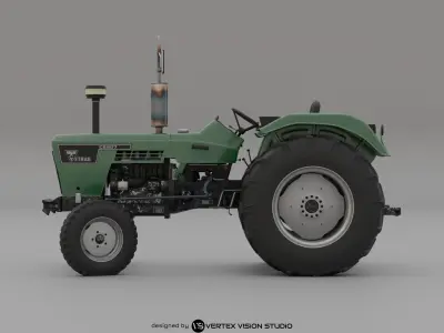 Cirta 6807 Tractor 3D Model 3D model