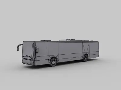 MAN Lions City LE Low-poly 3D model