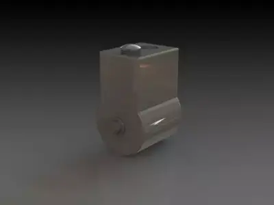 motor metal box Free 3D model